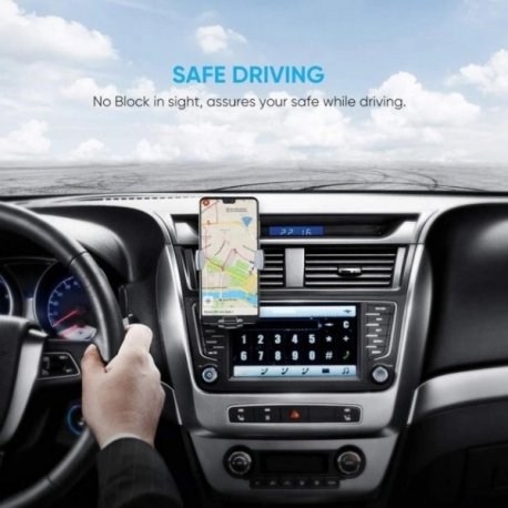 Автотримач Ugreen LP130 Gravity Drive Air Vent Mount Phone Holder Space Gray (50564)