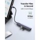 USB-хаб Ugreen CM417 USB-C to 4xUSB 3.0+HDMI Adapter Space Gray (20197) USB-хаб Ugreen CM417 USB-C to 4xUSB 3.0+HDMI Adapter Space Gray (20197)