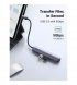USB-хаб Ugreen CM417 USB-C to 4xUSB 3.0+HDMI Adapter Space Gray (20197)