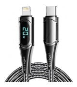 Кабель Essager Type C to Lightning 20W (1m) Black (EXCTL-YD01)