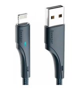 Кабель Essager Rousseau Fast Charging USB- Lightning (0.25m) Black (EXCL-LSB01)
