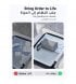 Сумка-органайзер Ugreen LP285 Electronics Accessories Storage Bag with Lanyard Gray (80520)