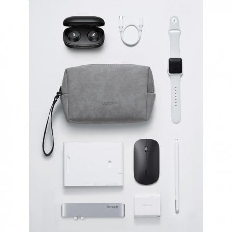 Сумка-органайзер Ugreen LP285 Electronics Accessories Storage Bag with Lanyard Gray (80520)