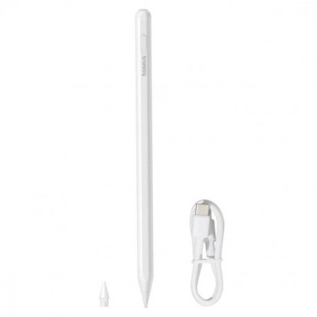Стилус Baseus Smooth Writing 2 Series Dual Charging for iPad Moon White (P80015804213-00)