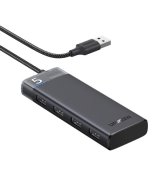 USB-хаб Ugreen CM653 4xUSB 3.2 Gen1 Ports Black (15548)