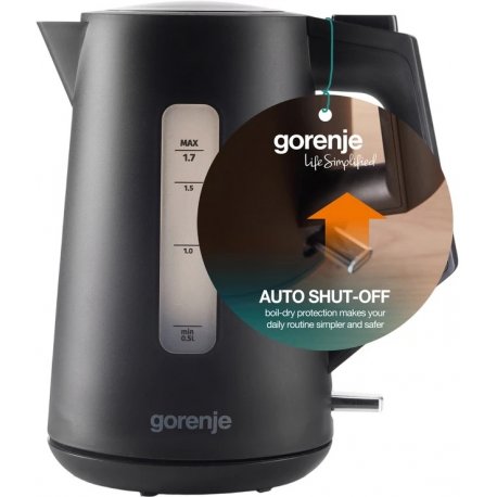 Электрочайник Gorenje K 17 Black (K17OPB)