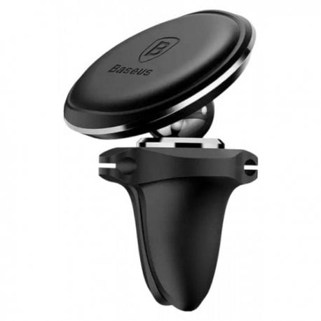 Автодержатель Baseus Magnetic Car Mount Phone Holder Cable Clip Air Vent Version Cluster Black (C40141201113-00)