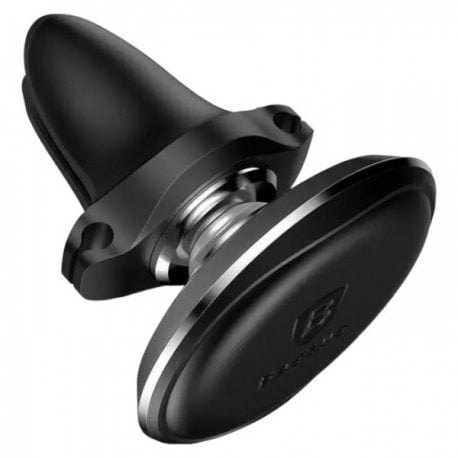 Автодержатель Baseus Magnetic Car Mount Phone Holder Cable Clip Air Vent Version Cluster Black (C40141201113-00)