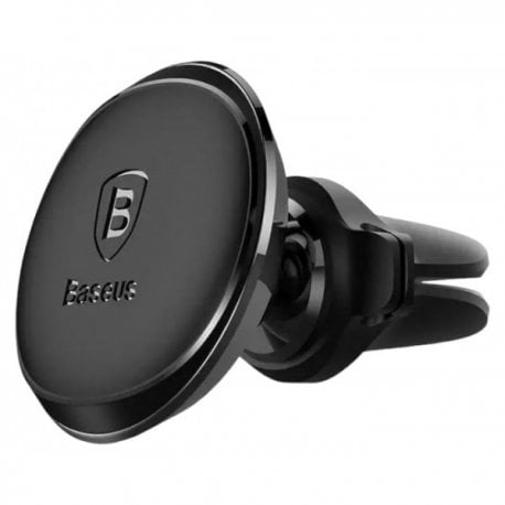 Автодержатель Baseus Magnetic Car Mount Phone Holder Cable Clip Air Vent Version Cluster Black (C40141201113-00)