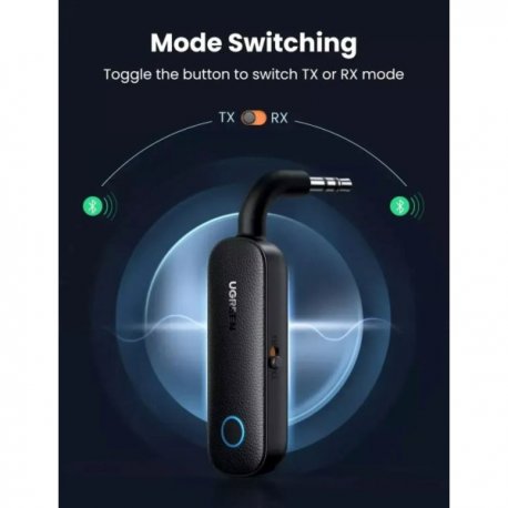Беспроводной адаптер Ugreen CM403 Bluetooth Transmitter Receiver Black (80893)