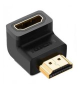 Перехідник Ugreen HD112 HDMI to HDMI Angled Black (20109)