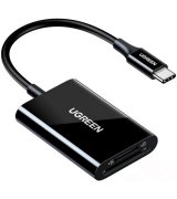 Кардрідер Ugreen CM265 USB-C 3.1 Card Reader for TF/SD Black (35622)