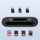Кардидер Ugreen CM265 USB-C 3.1 Card Reader для TF/SD Black (35622)