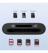 Кардидер Ugreen CM265 USB-C 3.1 Card Reader для TF/SD Black (35622)