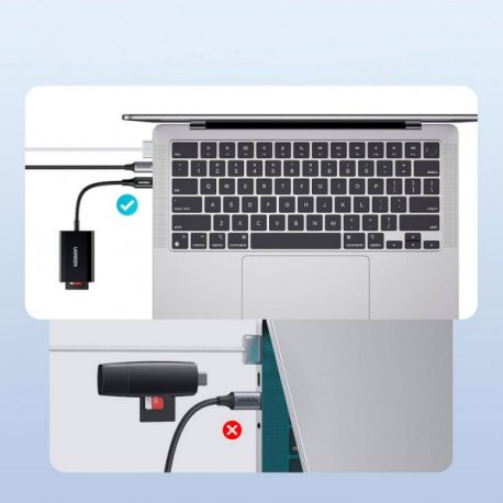Кардидер Ugreen CM265 USB-C 3.1 Card Reader для TF/SD Black (35622)
