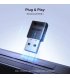 Беспроводной Bluetooth адаптер Ugreen CM748 Bluetooth 5.4 Black (45134)