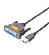 Кабель Ugreen US167 USB to DB25 Parallel Printer Cable (2m) Black (20224)