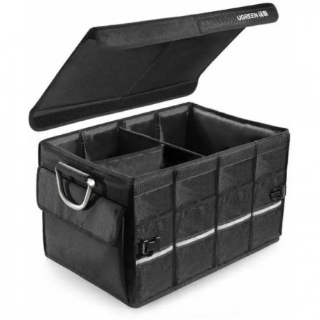 Сумка-органайзер Ugreen LP256 Foldable Multifunctional Car Trunk Organizer (55л) Black (80710)