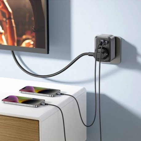 Сетевой фильтр Ugreen CD314 Outlet Extender (2хUSB-A+USB-C) 30W (90613)