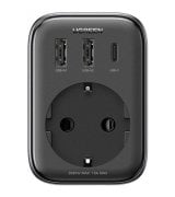 Мережевий фільтр Ugreen CD314 Outlet Extender (2хUSB-A+USB-C) 30W (90613)
