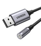 Звуковая карта Ugreen CM477 Dark Gray (30757)