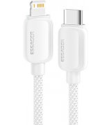 Кабель Essager Breeze Fast Charging Type-C to Lightning (1m) White (EXCTL-WL02-P)