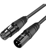 Кабель Ugreen AV130 Microphone Cable XLR to XLR (5m) Black (20712)