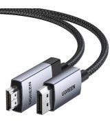 Кабель Ugreen DP119 DP to HDMI 2.0 (1m) Black (15773)