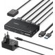 Коммутатор Ugreen AK502 HDMI KVM Switch 2 in 1 Black (45452) Коммутатор Ugreen AK502 HDMI KVM Switch 2 in 1 Black (45452)