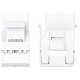 Коннектор Ugreen NW186 Cat-6 UTP Unshielded Module White (30844)
