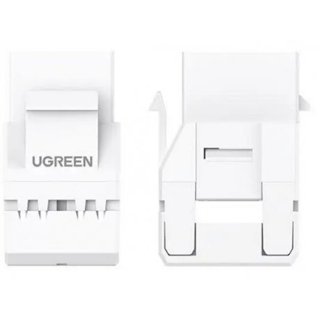 Коннектор Ugreen NW186 Cat-6 UTP Unshielded Module White (30844)