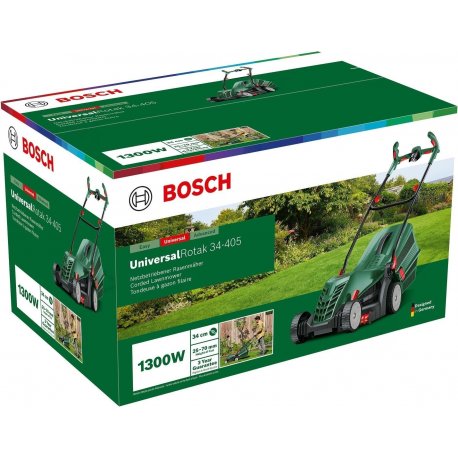 Газонокосилка сетевая Bosch UniversalRotak 34-405 1300Вт (0.600.8A6.401)
