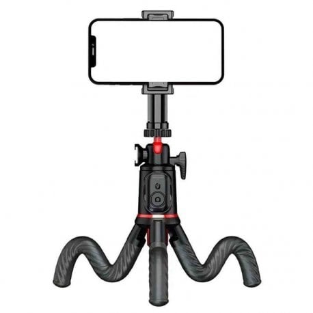 Стабилизатор для смартфона Rtako C03 Octopus Extendable Tripod Selfie Stick Black (6942063212416)