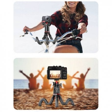 Стабилизатор для смартфона Rtako C03 Octopus Extendable Tripod Selfie Stick Black (6942063212416)