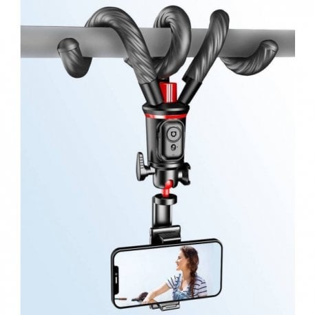 Стабилизатор для смартфона Rtako C03 Octopus Extendable Tripod Selfie Stick Black (6942063212416)