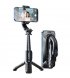Трипод для селфи Rtako Q10R MINI Clip selfie stick Black (6942063215332)