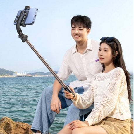 Трипод для селфи Rtako Q10R MINI Clip selfie stick Black (6942063215332)