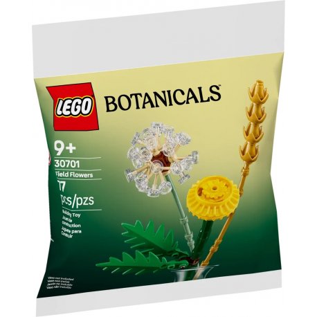 Конструктор LEGO Botanicals Полевые цветы (30701)
