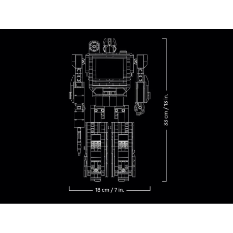 Конструктор LEGO Icons Transformers Саундвейв (10358)