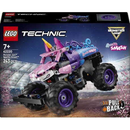 Конструктор LEGO Technic Monster Jam Sparkle Smash із функцією Pull-Back (42220)