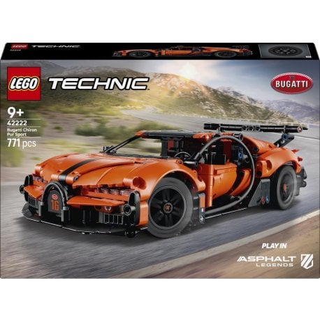 Конструктор LEGO Technic Гиперкар Bugatti Chiron Pur Sport (42222)