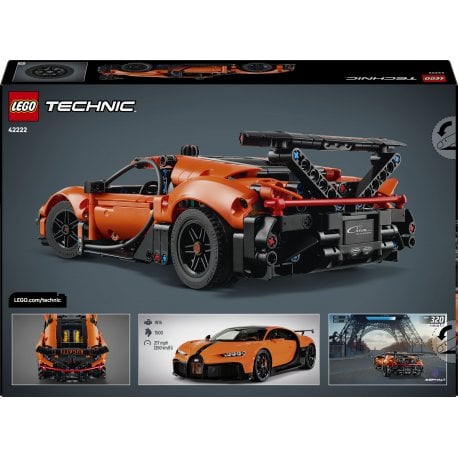 Конструктор LEGO Technic Гиперкар Bugatti Chiron Pur Sport (42222)