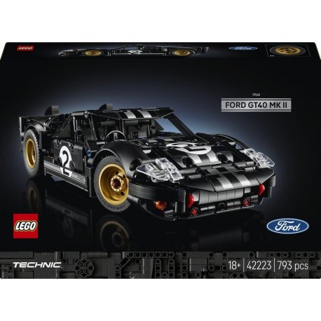 Конструктор LEGO Technic Автомобиль для гонок Ford GT40 MKII 1966 (42223)