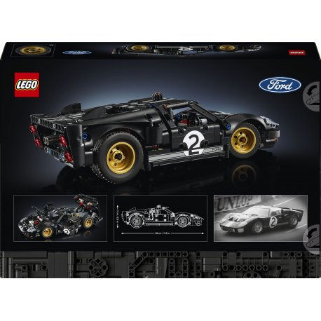 Конструктор LEGO Technic Автомобиль для гонок Ford GT40 MKII 1966 (42223)