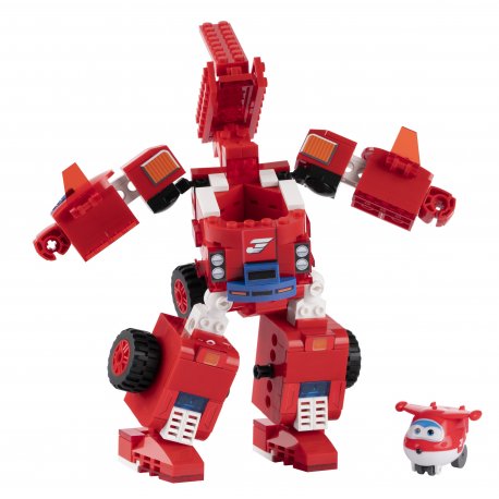 Конструктор-трансформер Super Wings 2 in 1 Джетт (EU385005)