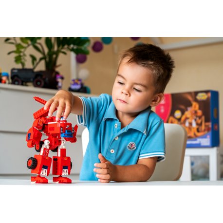Конструктор-трансформер Super Wings 2 in 1 Джетт (EU385005)