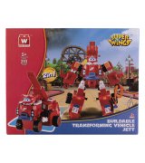 Конструктор-трансформер Super Wings 2 in 1 Джетт (EU385005)