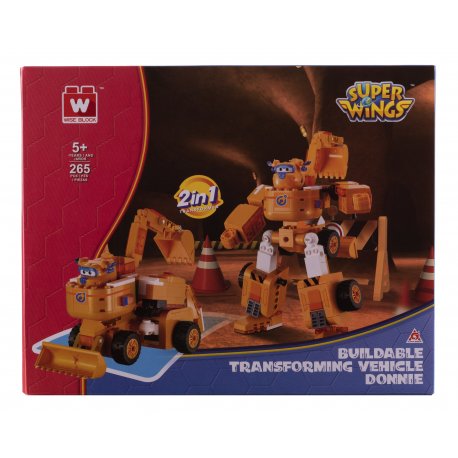 Конструктор-трансформер Super Wings 2 in 1 Донни (EU385007)