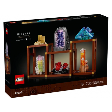 Конструктор LEGO Ideas Коллекция минералов (21362)
