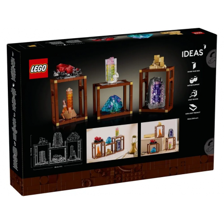 Конструктор LEGO Ideas Коллекция минералов (21362)